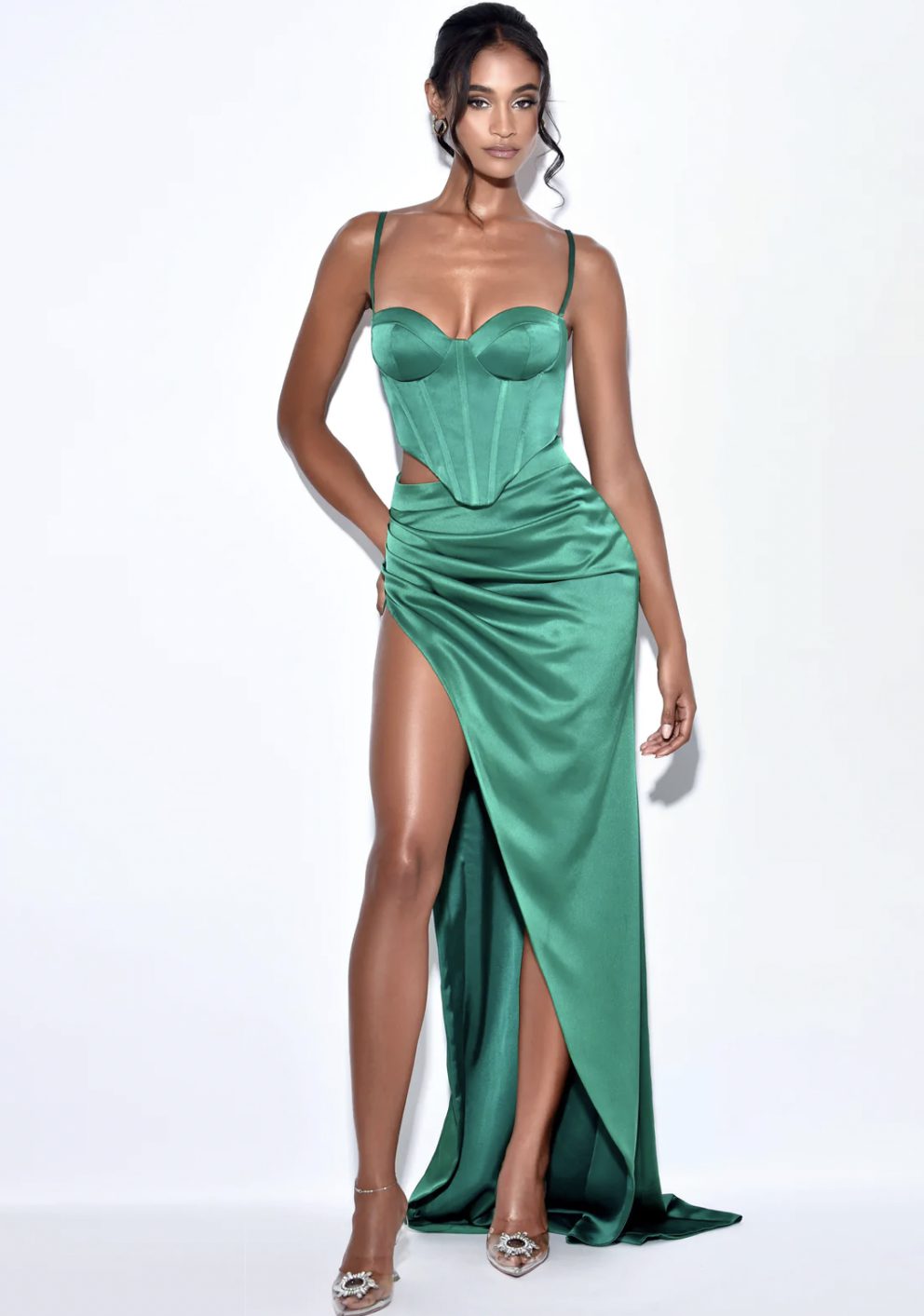 Remy Emerald Green Top | Poison Ivy Dress Hire